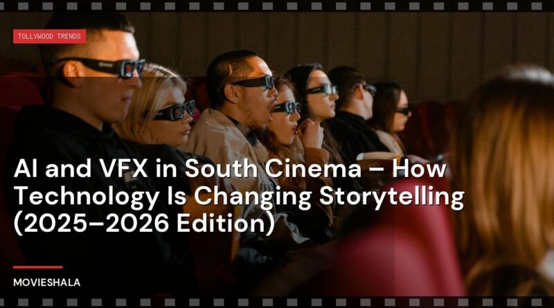 AI and VFX in South Cinema – How Technology Is Changing Storytelling (2025–2026 Edition) - Movieshala