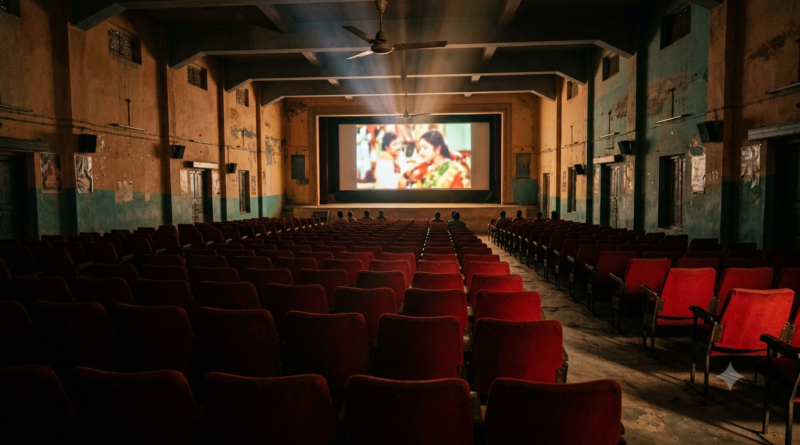 Sparse cinema hall showing K-Ramp screen struggles in Tamil Nadu during the Diwali release