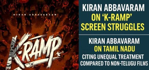 Kiran Abbavaram addresses the struggles his film K-Ramp faces in getting screens in Tamil Nadu, citing unequal treatment for Telugu movies compared to non-Telugu releases.
