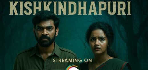 Kishkindhapuri OTT release Bellamkonda Sai Sreenivas and Anupama Parameswaran in a dark forest setting from the Telugu horror thriller Kishkindhapuri, premiering on ZEE5 on October 17, 2025.