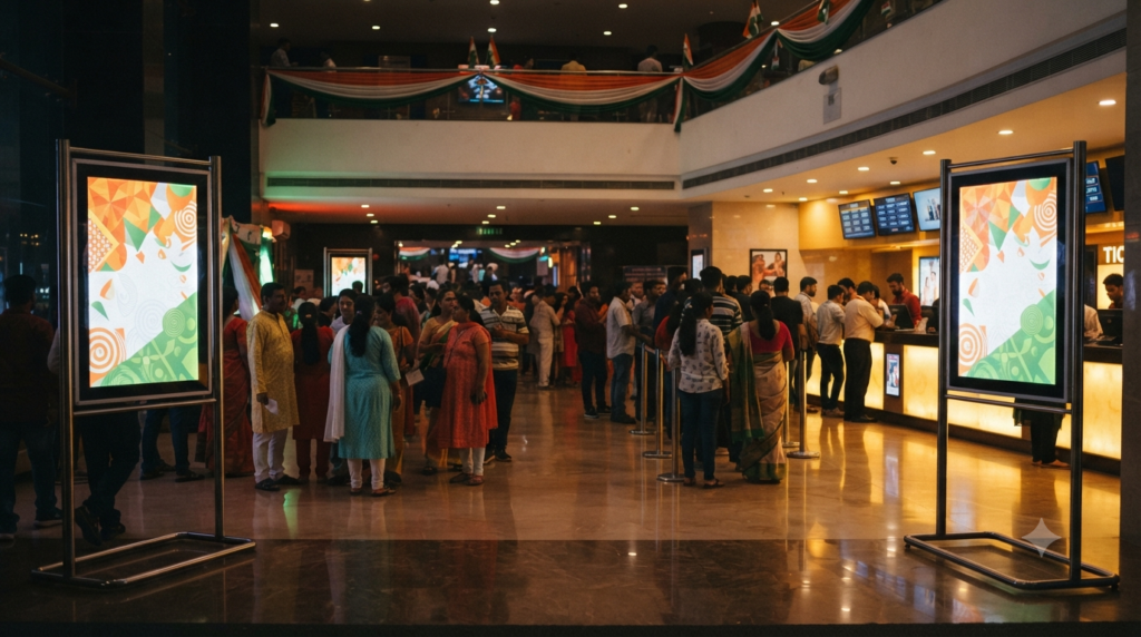 Awarapan 2 release date and Independence Day box-office clash concept at an Indian multiplex