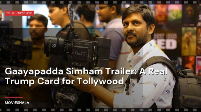 Gaayapadda Simham Trailer: A Real Trump Card for Tollywood - Movieshala