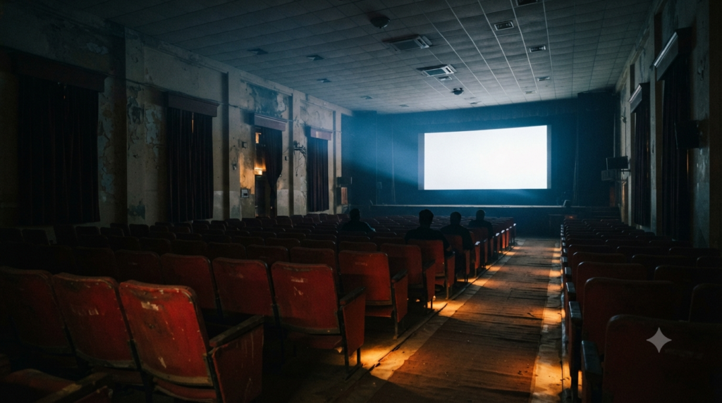Dacoit box office collection report: empty cinema seats as the film's theatrical run winds down
