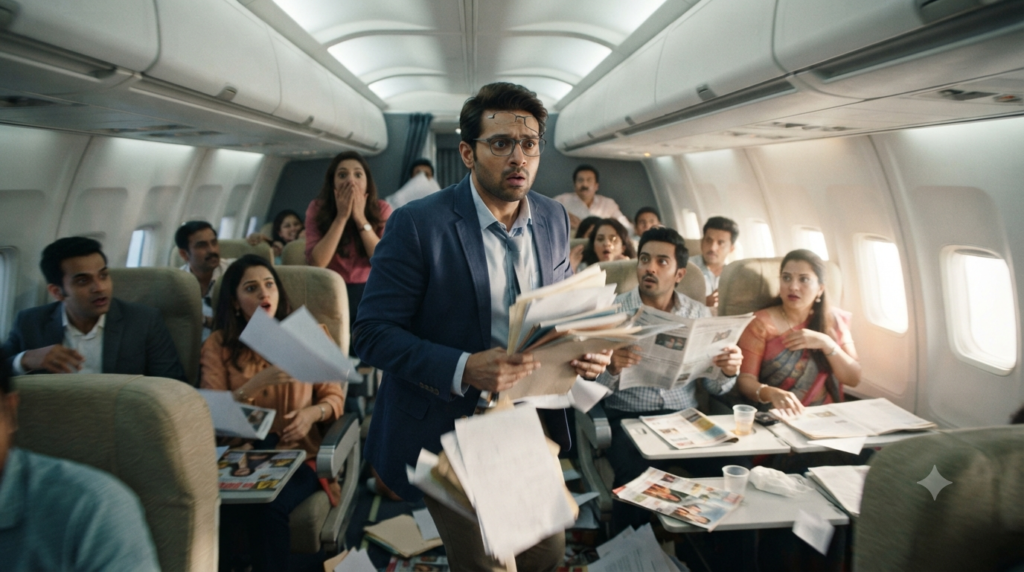 Jetlee trailer action-comedy scene inside an aircraft