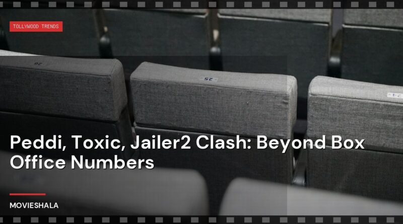 Peddi, Toxic, Jailer2 Clash: Beyond Box Office Numbers - Movieshala