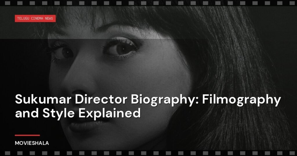 Sukumar Director Biography: Filmography and Style Explained - Movieshala