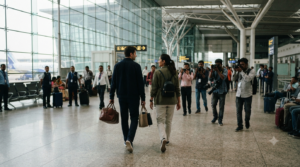 Virat Kohli and Anushka Sharma at airport after the LizLaz Instagram row
