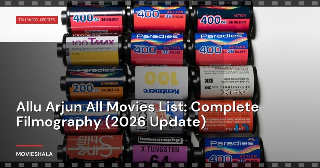 Allu Arjun All Movies List: Complete Filmography (2026 Update) - Movieshala
