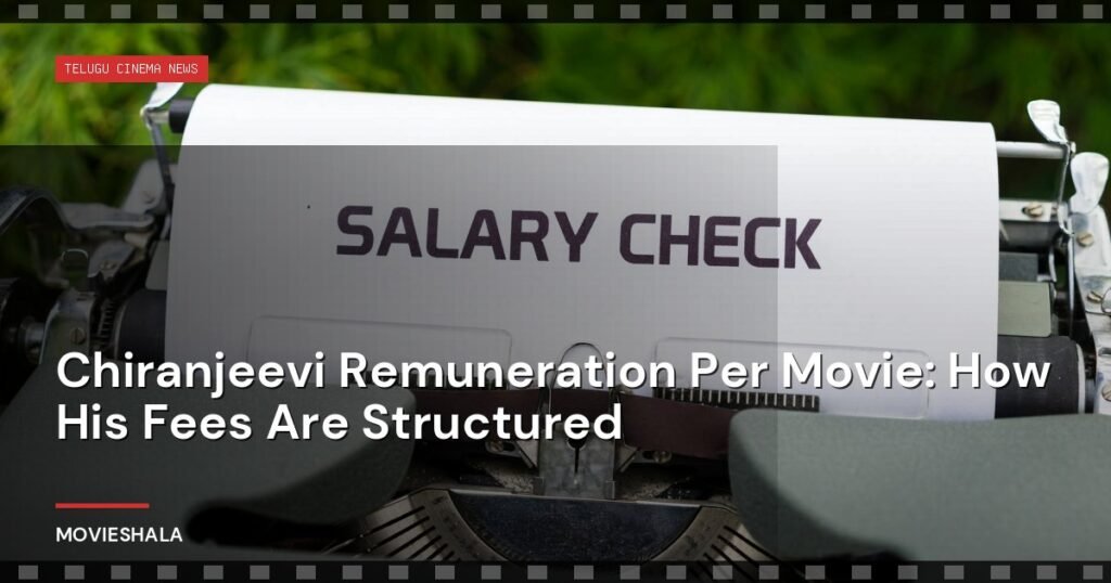 Chiranjeevi Remuneration Per Movie: How His Fees Are Structured - Movieshala
