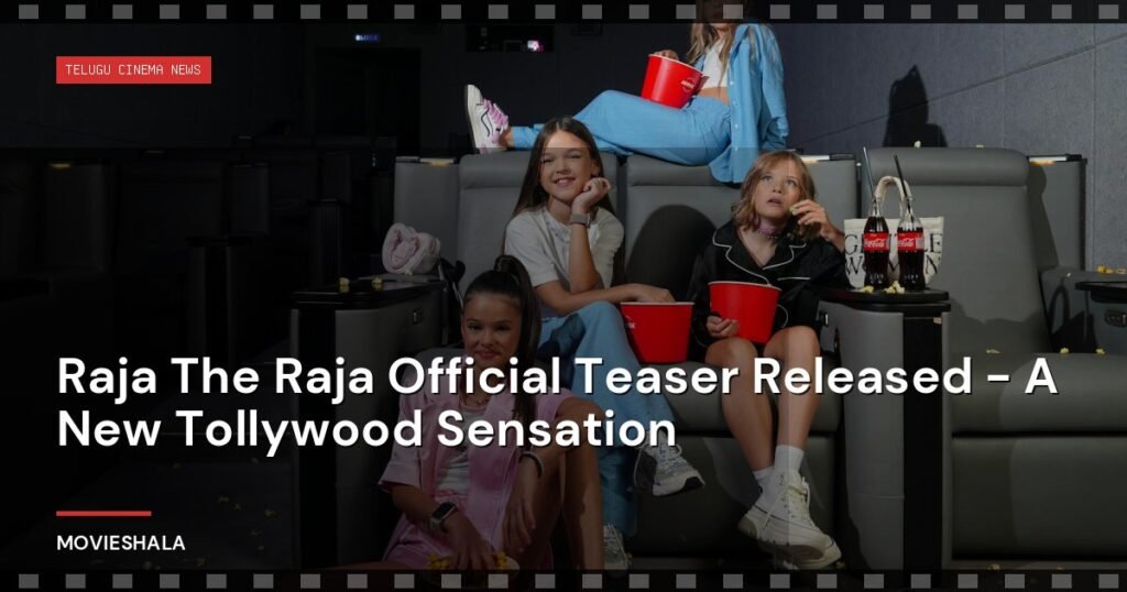 Raja The Raja Official Teaser Released - A New Tollywood Sensation - Movieshala