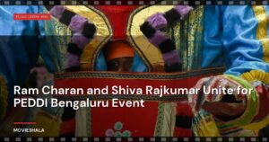 Ram Charan and Shiva Rajkumar Unite for PEDDI Bengaluru Event