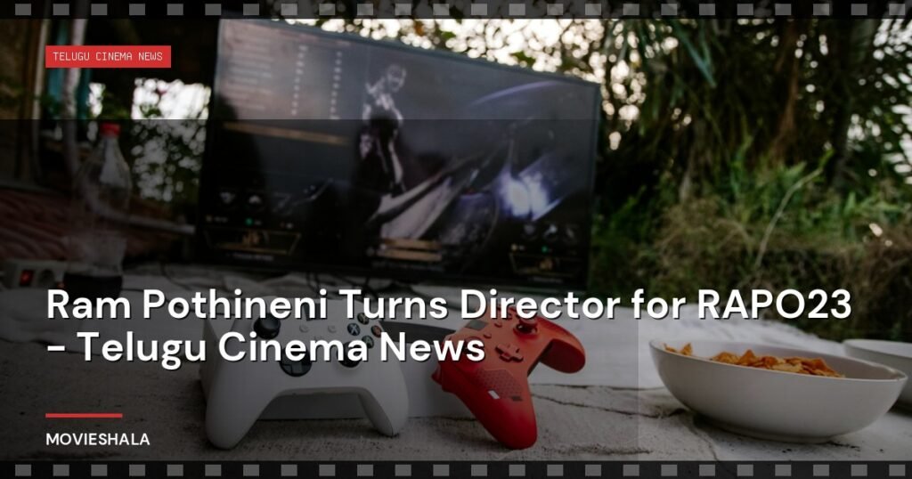 Ram Pothineni Turns Director for RAPO23 - Telugu Cinema News - Movieshala