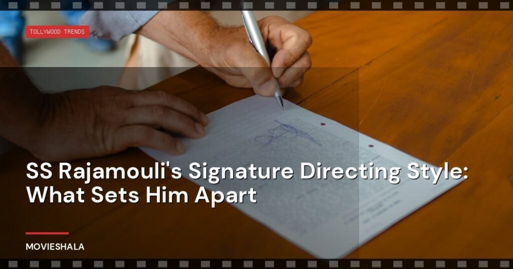 SS Rajamouli's Signature Directing Style: What Sets Him Apart - Movieshala