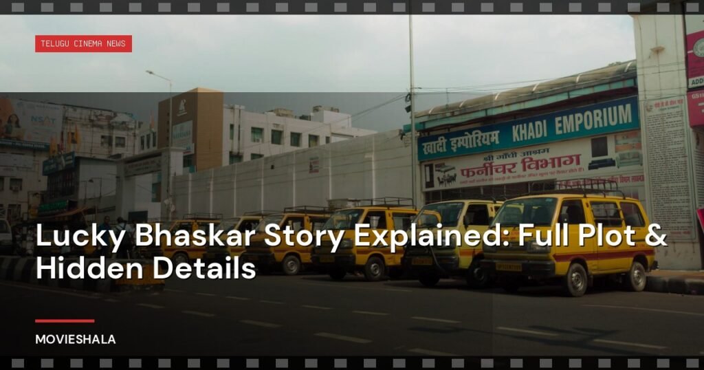 Lucky Bhaskar Story Explained: Full Plot & Hidden Details - Movieshala