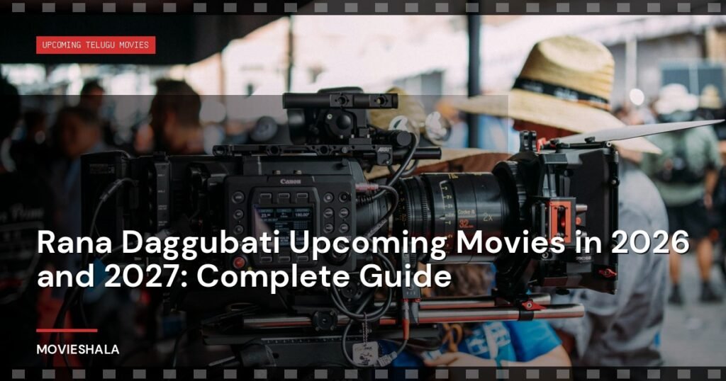 Rana Daggubati Upcoming Movies in 2026 and 2027: Complete Guide - Movieshala
