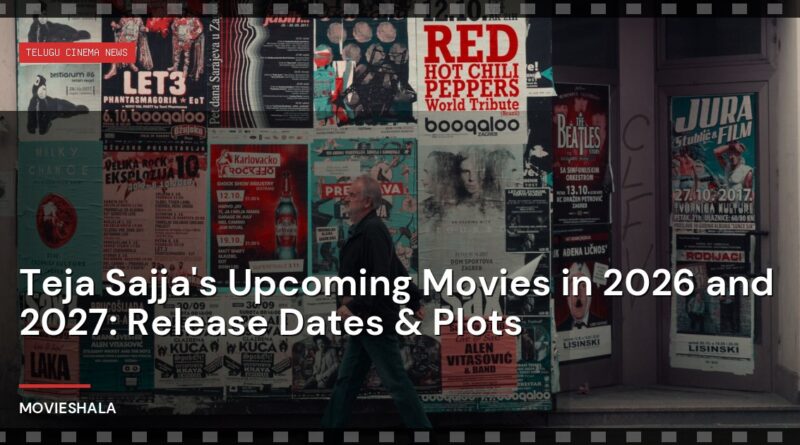 Teja Sajja's Upcoming Movies in 2026 and 2027: Release Dates & Plots - Movieshala